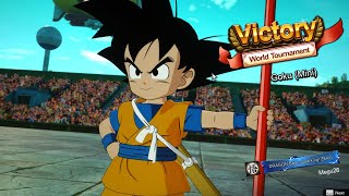Dragon Ball Sparking Zero Goku Mini World Tournament Super Difficulty
