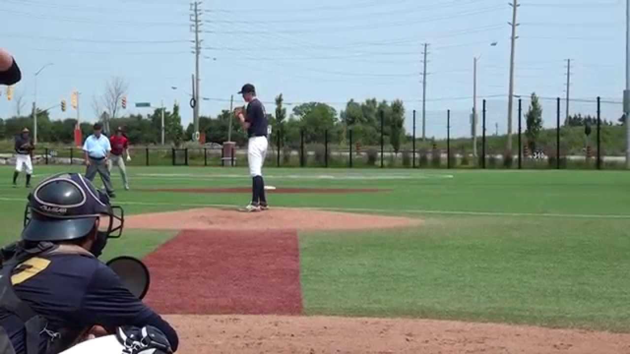 Sam Turcotte Ontario Terriers Pitching July 4 2015