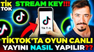 Ti̇ktok Obs Oyun Canli Yayini Ekran Paylaşma Nasil Açilir Stream Key Yayin Anahtari Nasil Alinir