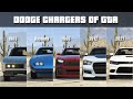 Evolution of dodge charger in gta games