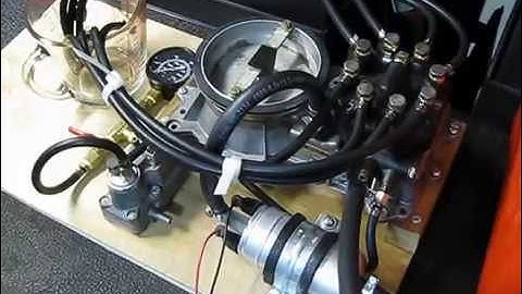 928 Classics - CIS fuel distributor test rig