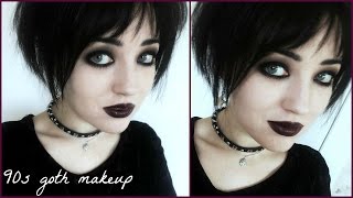 90s Goth Makeup Tutorial