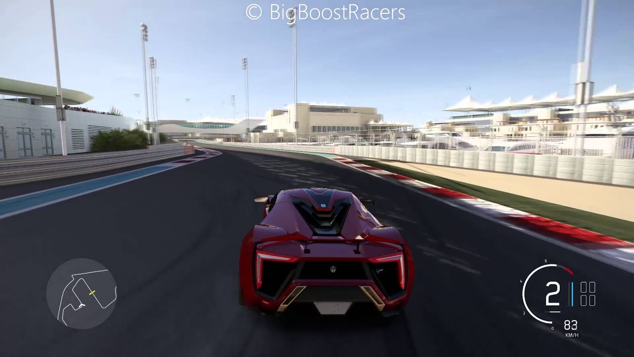 Forza Motorsport 6 Lykan Hypersport Yas Marina Circuit Gameplay