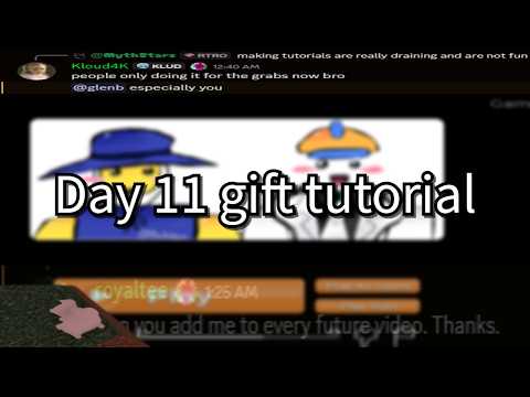 Day 11 gift tutorial | Retrostudio Bloxtober 2026