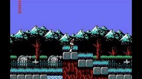 NES Castlevania II - Jumping Camilla