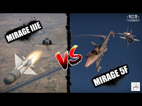 Видео: Mirage IIIE VS Mirage 5F - какой самолёт лучше!?