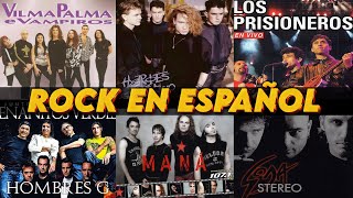 Lo Mejor Del Rock En Español De Los 80 y 90  Mana, Hombres G,Soda Estéreo, Enanitos Verdes,Elefante