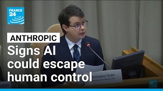 Anthropic calls for pause of global AI development • FRANCE 24 English