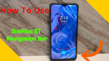 OnePlus 6T Navigation Bar - How To Use