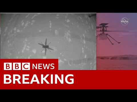 Nasa successfully flies small helicopter on Mars - BBC News