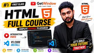 HTML Full Course 2026 🔥 Complete HTML Tutorial for Beginners to advanced in Hindi