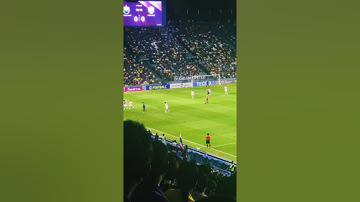 Buriram United 4K Stadium football Thaïland league
