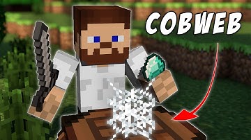 How to CRAFT cobwebs in Minecraft 1.18