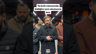 Teravih Namazında Bildiğim Sure Okununca Ben #shorts Resimi