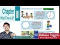 bahasa inggris kelas 7 ,bab 3 what time is it  express , time, day, week, and month ,bse rev2017