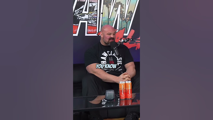 Brian Shaw FOUGHT Dustin Poirier