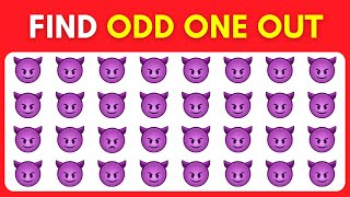 Find the ODD One Out | Emoji Quiz | Easy, Medium, Hard by Quizzinga 1,842 views 13 days ago 8 minutes, 45 seconds