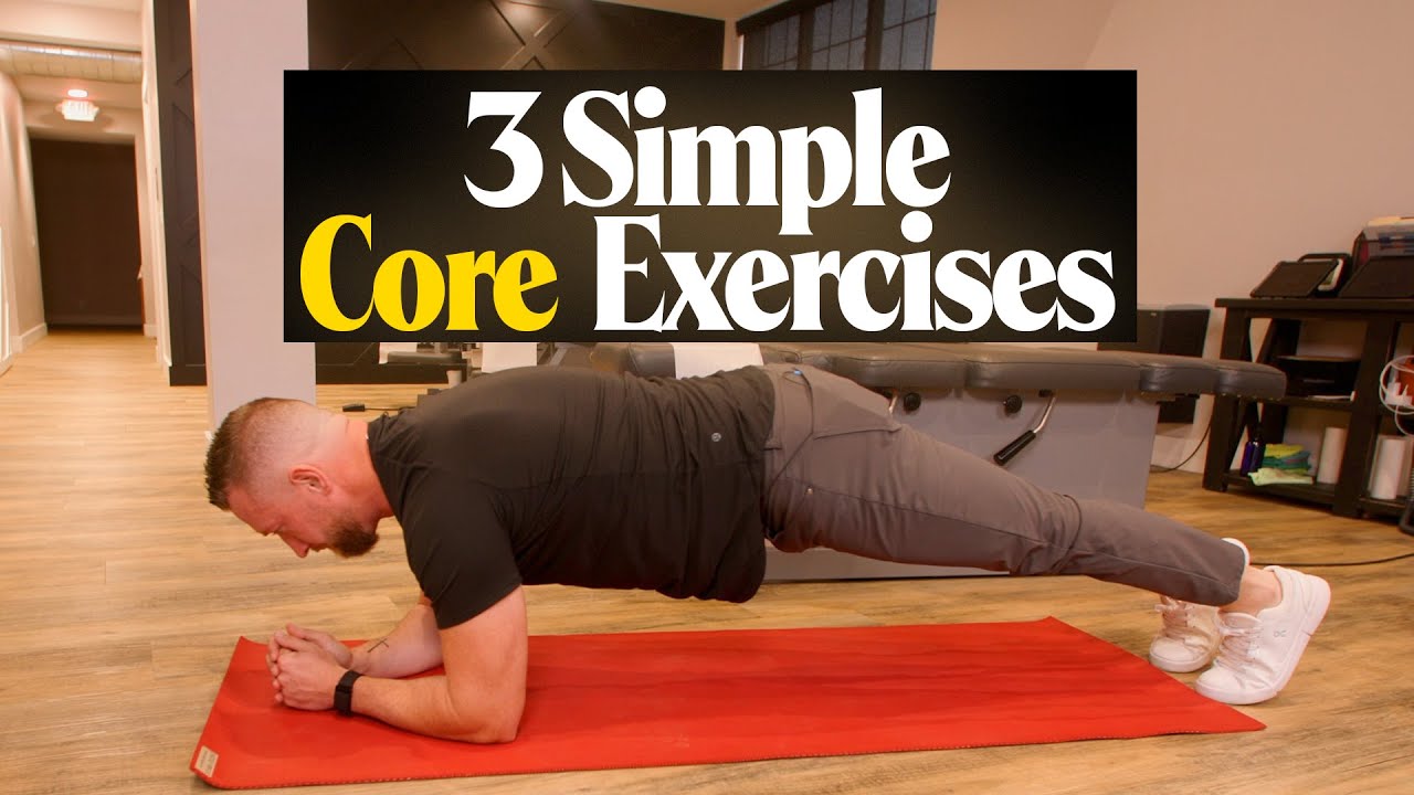 3 Simple Core Exercises - YouTube