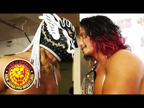 Hiromu holds Jr. gold once more! But El Desperado makes an ominous backstage appearance!!