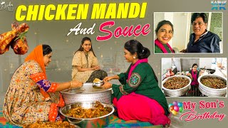 Chicken Mandi and Sauce - My Son's Birthday || Zubeda Ali || Kashif Kreations