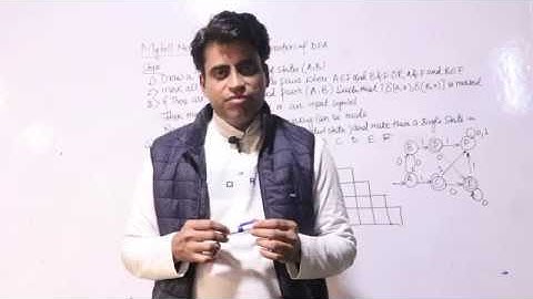 Minimization of DFA by Myhill Nerode Theorem | Shailendra Singh | Gate Mantra