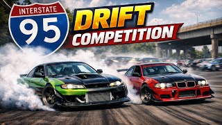 The Most Insane I-95 Drift Competition