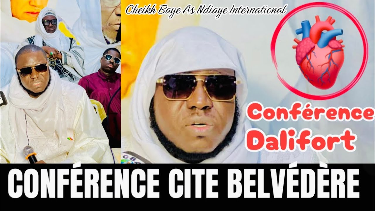 CONFÉRENCE À DALIFORT CITE BELVÉDÈRE SOUS LA PRÉSENCE DE MAWLANA THIERNO AMATH NDIAYE (CHEIKH MANS..