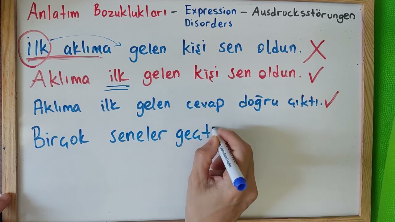 #ГрамматическиеОшибкиВТурецкомЯзыке