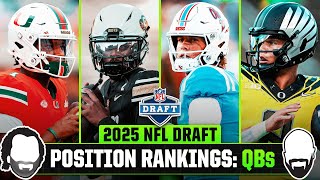 Ranking The Top Quarterbacks Of The 2025 NFL Draft Class