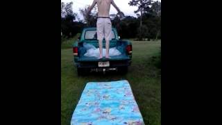 Tyler Mitchell and Ethan Mitchell backflips