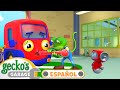 Bebé Camión no se sinte bien | 🐸 Garaje de Gecko | Carros para niños | Vídeos educativos