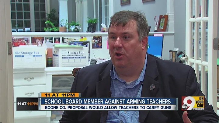 School board member against arming teachers