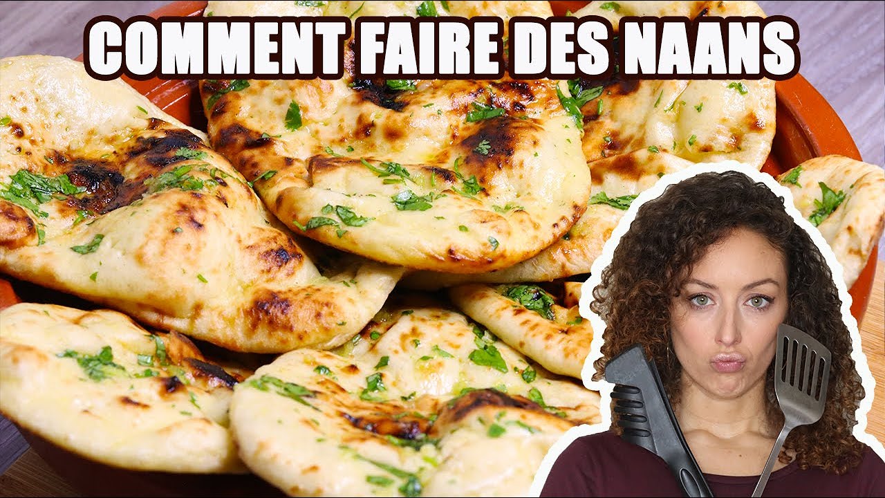 Comment faire des cheese naan et naan à l'ail maison