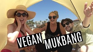 Vegan Mukbang feat. Veggie Grill