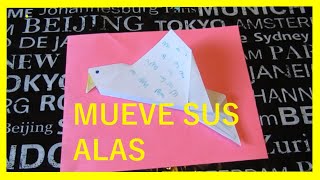 ✅°°APRENDE como hacer un PÁJARO ALETERO 🐦|| Origami FÁCIL para niños🌟