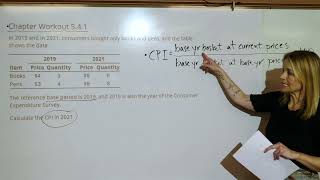 Ch 5 #1 Calculate CPI, given prices and quantities