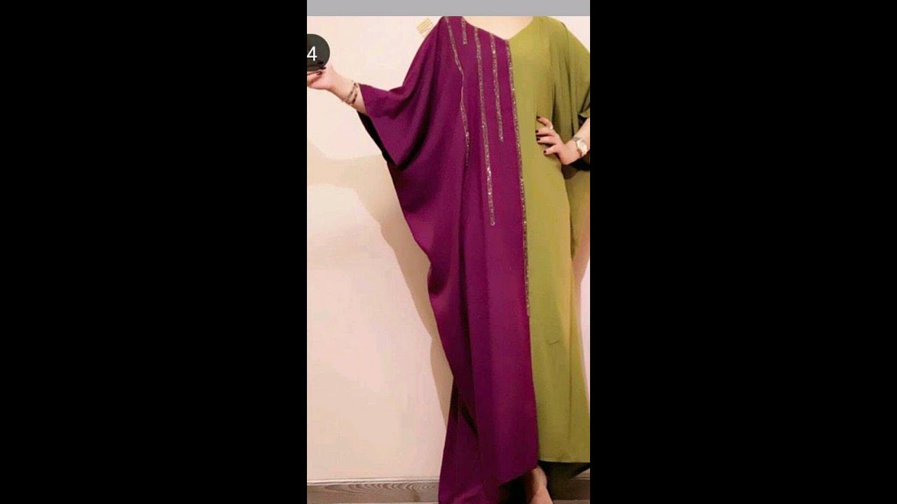 # عبايه رمضان #فى نص ساعة هتعملى اجمل عبايه#بدون باترون للمبتدئين#لبس العيد#خليك فى البيت