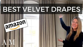 The Best Amazon Velvet Blackout Curtains - Half Price Drapes Review by Arched Manor 29,234 views 1 year ago 2 minutes, 24 seconds