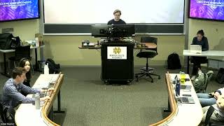 Student Senate - November 15th, 2023 by Notre Dame Student Government 70 views 6 months ago 11 minutes, 58 seconds