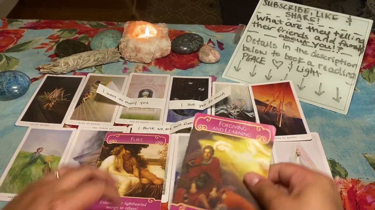 Pick a card: What are they telling their friends and family about you? #tarot #pickacard #fyp