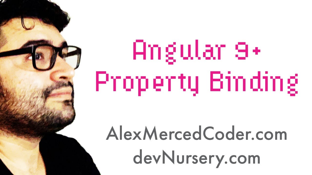Angular 9 10 property binding syntax youtube