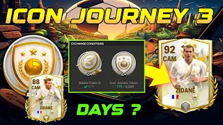 HOW TO GET FREE ZIDANE 92 OVR MORE ICON JOURNEY TOKENS UNLOCK NEXT LEGENDARY CHAPTER IN EA FC MOBILE