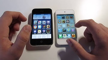 Speed Test: iPhone 3GS vs iPod touch 4G