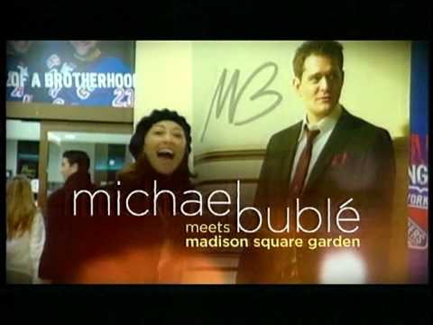 Michael Buble Meets Madison Square Garden Promo Youtube