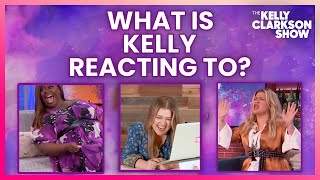 Can Kelly Clarkson Guess What She Is Reacting To? | Digital Exclusive