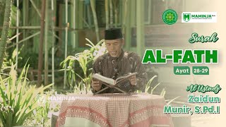 SUARA TINGGI, NAFAS PANJANG! Tilawah Surah Al-Fath 28-29 || USTADZ ZAIDUN MUNIR, S.Pd.I