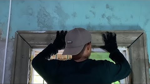 Make a Concrete Molding Design for the Window / Gumawa ng Concrete Molding Design para sa Bintana