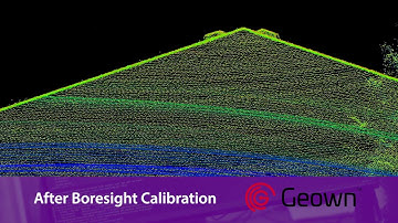 Geown Boresight Calibration Before and After