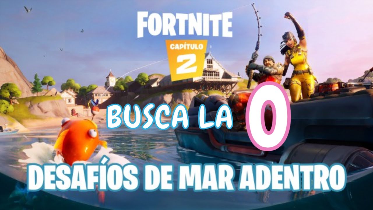 Busca la O escondida en la pantalla de carga de mar adentro | DESAFIO