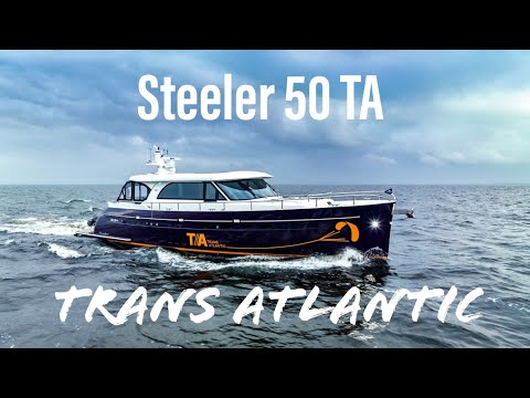 Видео: Моторная Яхта для кругосветки Steeler 50TA.У нее есть парус! #bootdusseldorf2024 #катер